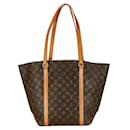 Louis Vuitton Sac Shopping Tote Canvas Tote Bag Sac Shopping en bon état