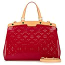 Louis Vuitton Brea MM Leather Handbag M91798 in Good condition