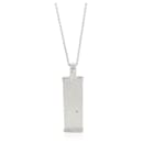 Tiffany & Co. Somerset Mesh Pendant in  Sterling Silver 0.04 CTW