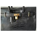 Mac DOUGLAS PYLA ROMY bag new in buffalo leather with crocodile effect - Mac Douglas