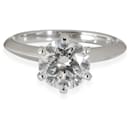 Tiffany & Co. Diamond Engagement Ring in Platinum H VS1 1.79 CTW