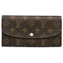 Portefeuille Emilie monogramme marron Louis Vuitton