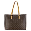 Louis Vuitton Luco Tote Bolsa de lona M51155 em bom estado