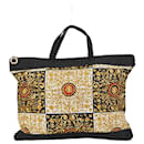 Versace Nylon Medusa Tote Bag Canvas Tote Bag in gutem Zustand