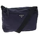 PRADA Shoulder Bag Nylon Purple Auth 74964 - Prada