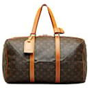 Bolsa de viaje Louis Vuitton Monogram Sac Souple 45 marrón