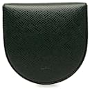 Green Louis Vuitton Taiga Porte Monnaie Cuvett Coin Pouch