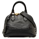 Black Louis Vuitton Monogram Empreinte Neo Alma BB Satchel