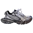 Balenciaga Baskets 3XL Worn Out en Polyuréthane Gris