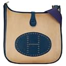 Bolso de hombro Hermes Evelyne GM Toile Ash Box Calf en buen estado - Hermès