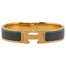 Hermès Graues Clic H Armband PM