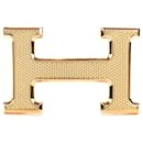 HERMES Accessoires Nur Schnalle / Gürtelschnalle aus goldenem Metall – 101950 - Hermès