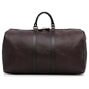 Brown Gucci Large Diamante Bright Carry-On Duffle Bag