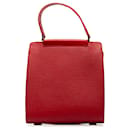 Red Louis Vuitton Epi Figari PM Handbag