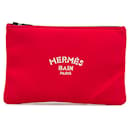 Rote Hermès Neobain Case MM-Tasche