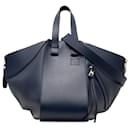 Cartable bleu Loewe Small Hammock Bag