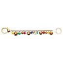 Gold Louis Vuitton Porte Cles Chaine Grelots Bag Charm Key Chain