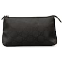 Pochette en nylon noire Gucci GG