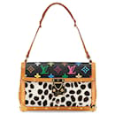 Black Louis Vuitton Monogram Multicolore Dalmatian Sac Rabat Shoulder Bag