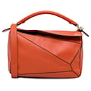 Orange LOEWE Medium Puzzle Bag Satchel - Loewe