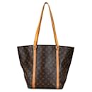 Sac cabas marron Louis Vuitton Monogram Sac Shopping