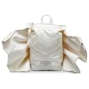 White Givenchy Downtown Bow Backpack