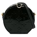 Black Louis Vuitton Vernis Mini Boite Chapeau Souple Crossbody Bag