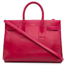 Bolso satchel pequeño Sac De Jour de Saint Laurent en rosa