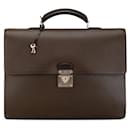 Bolso de negocios Louis Vuitton Taiga Laguito marrón