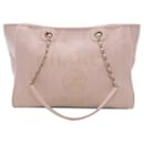 Pink Chanel Small Canvas Deauville Tote