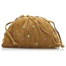 Brown Bottega Veneta The Mini Pouch Crossbody Bag