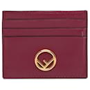 Red Fendi F is Fendi Card Holder