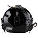 Black Louis Vuitton Monogram Vernis Boite Chapeau Souple MM Crossbody Bag