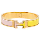 Bracelet Hermès Clic H Fusion Rose PM