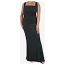 Black sleeveless maxi dress - size UK 16 - Vivienne Westwood