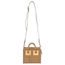 Sophie Hulme Albion Box Tote in Brown Leather