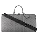 LV Keepall 50 grey leather new - Louis Vuitton