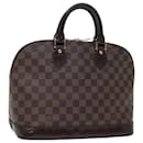 LOUIS VUITTON Damier Ebene Alma Hand Bag N51131 LV Auth 74002 - Louis Vuitton