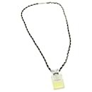 CHANEL Perfume Necklace Clear CC Auth bs14238 - Chanel