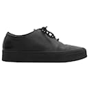 Black The Row Marie H Leather Low-Top Sneakers Size 37 - The row