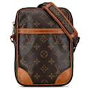Brown Louis Vuitton Monogram Danube Crossbody Bag