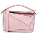 Bolso satchel mediano LOEWE Puzzle Bag rosa - Loewe