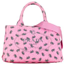 Bolso satchel rosa con logo St Elephant de Prada Canapa