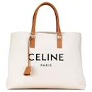 Bolsa Celine Horizontal Cabas Branca - Céline