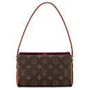 Brown Louis Vuitton Monogram Recital Shoulder Bag