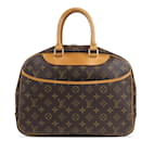 Brown Louis Vuitton Monogram Deauville Handbag