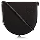 Black Loewe Small Heel Pouch Crossbody Bag