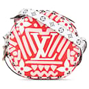 Red Louis Vuitton Monogram Giant Crafty Boite Chapeau Souple PM Crossbody Bag