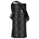 Black Louis Vuitton Monogram Eclipse Bottle Holder