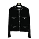 Most Coveted Iconic Black Tweed Jacket - Chanel